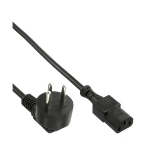 Power cable InLine Type H to IEC C13, 3 m, 10 A