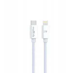 USB-C to Lightning Cable No name MXUC-12 1.0 m 27W — white