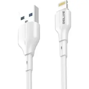 Beline USB-A to Lightning Cable 1 m, 25W, white