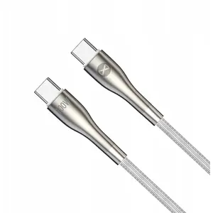 USB-C to USB-C cable No name Sleek 1.0 m 100W white