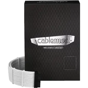 CableMod C-Series Pro ModMesh cable set for Corsair RMi, RMx and RM PSUs — white