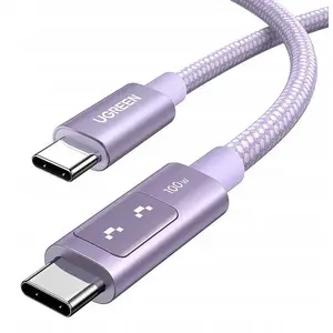 USB-C to USB-C cable UGREEN Uno L509 100W 2m purple