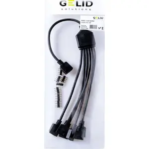 RGB/ARGB Splitter Cable Gelid CA-RGB-02 1-to-6, 300 mm length