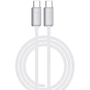 USB-C to USB-C cable Devia EC688 1.5 m 60W PD 3A — white
