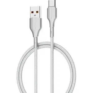 Cable Beline 25W USB-A to USB-C 2 m white BLNCWC02