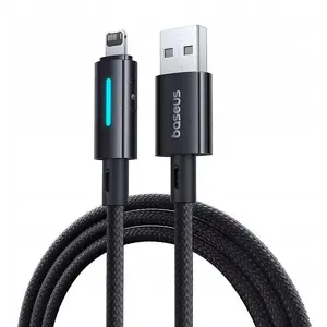 USB to Lightning Cable Baseus 1 m 2.4A — Kosmiczna Czerń