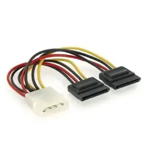 SATA cable GEMBIRD CC-SATA-PSY2 0.15 m, male-to-male