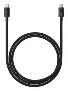 Thunderbolt cable Satechi ST-YTB5100K — 1 m, 120 Gbit/s, male-to-male, black