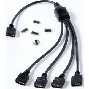 Gelid RGB/ARGB 1-to-4 Splitter Cable 300 mm for RGB and ARGB Headers