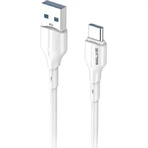 Charging Cable Beline USB-A to USB-C 25W 1 m — white