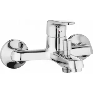 Vannas jaucējkrāns Deante Almond chrom BGD_010M — viena sviras vannas jaucējkrāns, hroma pārklājums