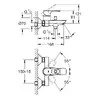 Jaucējkrāns Grohepol GROHE BauLoop Chrome Photo 5