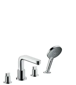 Смеситель для раковины Hansgrohe Metris S, хром, однорычажный, модель 31443000