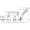 Izkopts krāns Hansgrohe Metris S 31443000 Photo 2