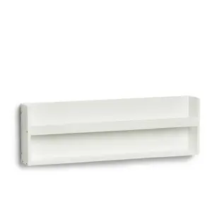 Настенная плавающая полка ZELLER 15159 — MDF, 100 мм × 800 мм × 255 мм