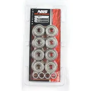Bearing set Nils Extreme ABEC-7 model 16-31-005 for skate and scooter wheels