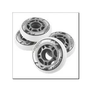 PU Skate Wheels Nils Extreme 72×24 mm 82A white (model 16-30-009)