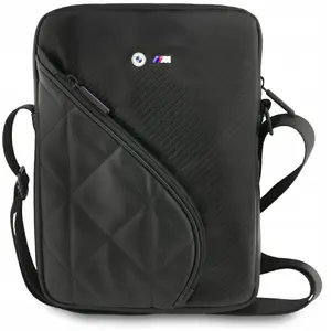 Laptop bag BMW Carbon Pockets & Metal Logo for 10" devices, black