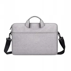 Laptop bag Devia Justyle 15.4" — gray, for 15.4-inch laptops/MacBook