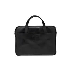 Портфель d bramante Silkeborg 13" — натуральная кожа (full-grain), чёрный, 525 г, для экранов до 33 см