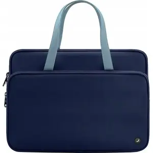 Jcpal Milan Briefcase Sleeve for MacBook 13/14" – navy, protective sleeve bag