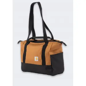 Laptop Tote Carhartt Classic Laptop Tote Brown — padded compartment for laptops, shoulder straps, front pocket