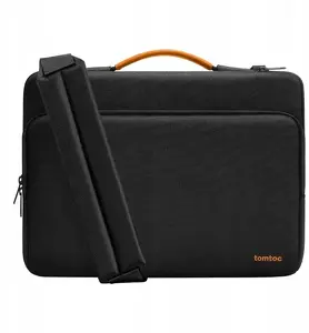 Portatīvā datora pleca soma Tomtoc Defender-A40 (melna) priekš saderīgiem izmēriem