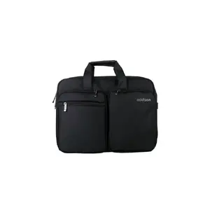 Toploader portfeļa soma Addison Technology Preston 15 priekš 39.6 cm (15.6") portatīvajiem, neilons, 3 nodalījumi, melna
