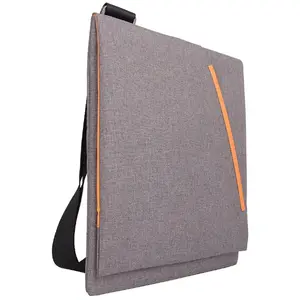 Tablet messenger case CANYON CNE-CTM10S5BG — polyester messenger sleeve, grey
