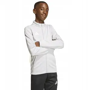 Jaka Track ADIDAS Entrada 26 JZ6610 – vīriešu treniņu jaka ar rāvējslēdzēju, stāvs apkakle
