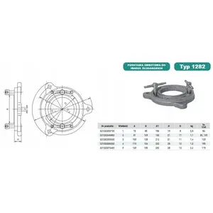 Bench vise base Bison-Bial PODSTAWA IMADLA TYP 1282-1 (63)