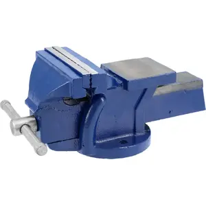 Bench vice Vorel 36032 — iron body, 4.5 kg, single-piece workshop clamp