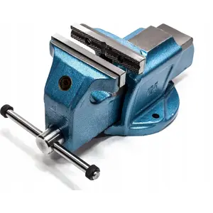 Bench Vise Bison-Bial IMADLO 1250-125 STALE – cast steel bench vise, fixed jaw width 125 mm
