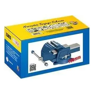 Bench Vise 100 mm rotating jaws, cast iron, model 23026 by No name