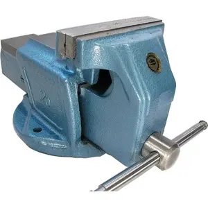Bench vise Bison-Bial IMADLO 1250-100 STALE — cast steel, 1250 mm base, 100 mm jaw width