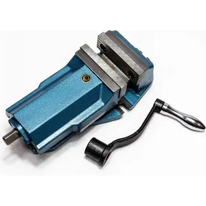 Bench vise Bison-Bial IMADLO 6512-100 STALE, steel construction, fixed jaw vise