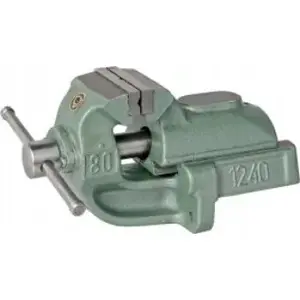 Bench Vise Bison-Bial IMADLO 1240-125 STALE WZMOCN. – cast steel, swivel base
