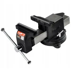 Bench Vise Tvardy Professional 8" (200 mm) 25GW — fixed metalworking vise