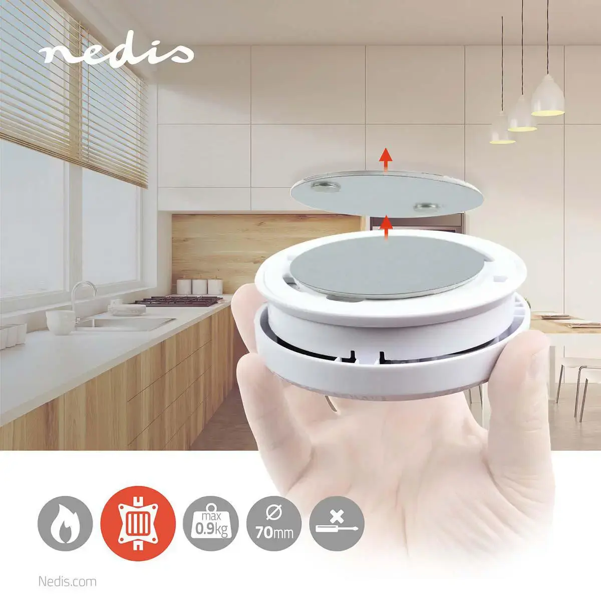 Накладной магнитный кронштейн Nedis DTCTBR10 Photo 2