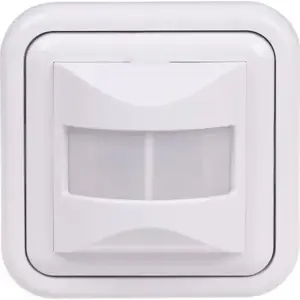 Датчик движения PIR FF DR-03 230V AC 160° белый для монтажной коробки Ø60