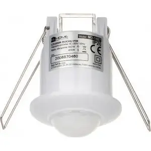 Kustības sensors El Home MD-14B7 PIR AC 230V apgaismojuma vadībai