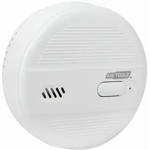 Smoke detector AWTools AW23820 — battery-powered 9V smoke alarm