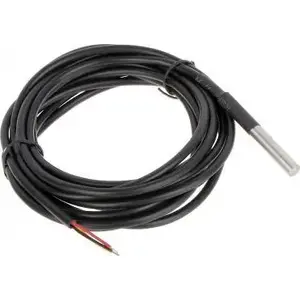 Датчик температуры DS18B20, No name CT-DS18B20/3M, цифровой 1‑wire, кабель 3 м