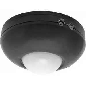 Датчик движения ORNO OR-CR-203/B 360° обнаружение, нагрузка до 1200Вт, чёрный