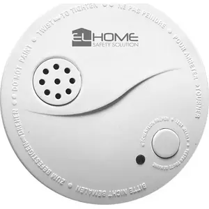 Dūmu detektors El Home SD-11B8 (B81A411) — bateriju darbināms mājas dūmu signalizators