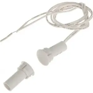 Magnetic Contact Sensor SATEL B-2FL – cylindrical door/window reed switch, model B-2FL