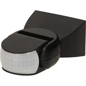 Датчик движения ORNO OR-CR-236/B 180° обнаружение IP65 1200Вт черный