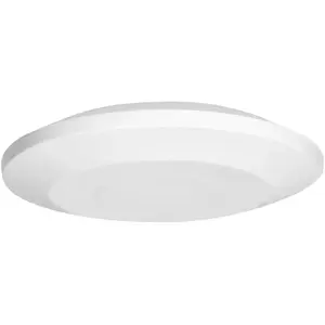 Ultrasonic motion and presence sensor ORNO OR-CR-275/W, 360° detection, IP20, 2000W, ultra-slim 2.5 cm