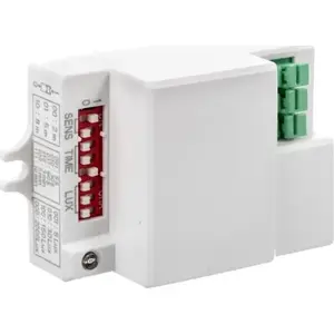 Микроволновый датчик движения GTV SRC812 mini 500 Вт 220–240 В 360° IP20 накладной белый