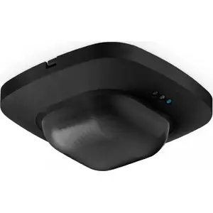 Kustības sensors Steinel IR Quattro HD COM1 melns — griestu/ sienas uzstādāms klātbūtnes detektors